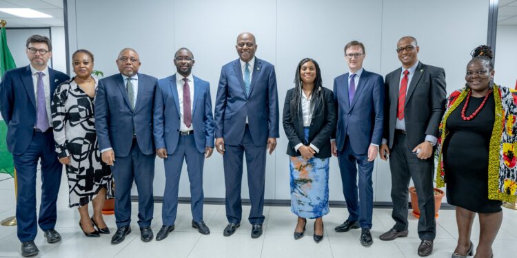 Picture Story: British High Commissioner to Nigeria Courtesy Call on the Nigerian CBN Governor