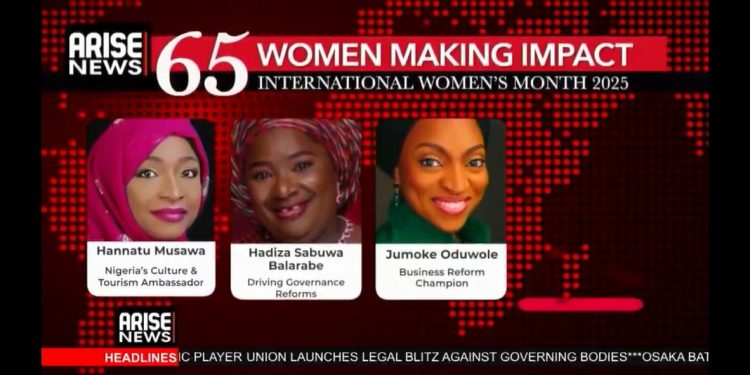 65 Women of Impact: First Lady Tinubu, Musawa, Okonjo-Iweala, Others, Nominated for Award