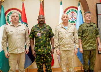 Russian President Security Representative Visit CDS, Pledges Support Counter Insurgency Operations