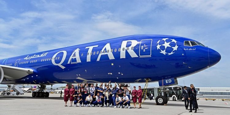 Qatar Airways Dedicates Special UEFA Champions League Livery to Bring PSG Home