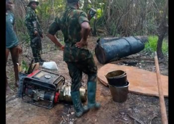 Troops Arrest 43 Oil Thieves, Recovers 27 Illegal Bunkering Sites In Niger Delta Region
