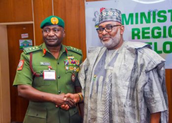 CDS Visits Ministry Of Regional Development, Reaffirms Commitment To Peace, Partnership