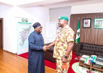 CDS On Operational Visit To Adamawa, Establishes Sector Four