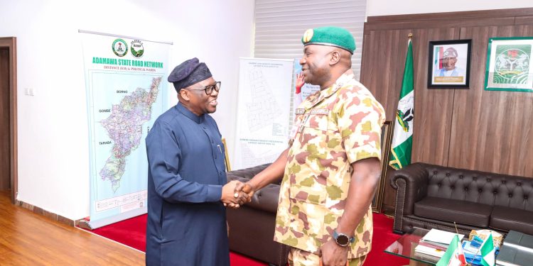 CDS On Operational Visit To Adamawa, Establishes Sector Four