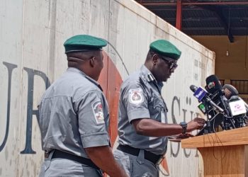 NCS Intercepts 1×40fts Container Loaded with Donkey Genitals Along Kaduna- Abuja Road