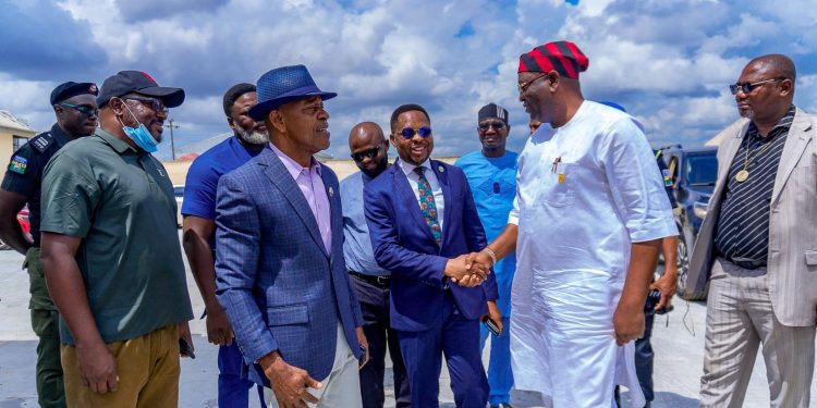 AHEAD COMMISSIONING, BENUE DEPUTY GOV. COMMERCE COMMISSIONER INSPECT BIPC BREWERY, JUICE FACTORIES PROJECTS