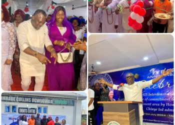 Aniocha North Chairman Marks One Year in Office, Inaugurates New Comrade Collins Ogwugwua NULGE Event Centre