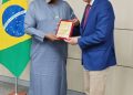 Minister Of Defence Engages Brazilian Counterpart To Strengthen Bilateral Defence Cooperation