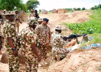 Operational Visit: Commander Charges Troops To Sustain Offensive Operations