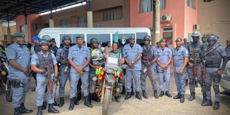 Nigeria Customs’ Akpevwe Ogboru Completes 72-Day Solo Nigeria–Belgium–Nigeria Journey