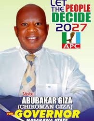 Nasarawa Governorship Contest: Alh. Abu Giza Inaugurates Ward Coordinators