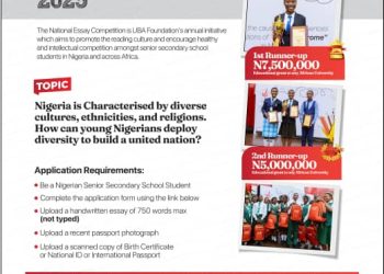 UBA Foundation Essay Competition Winners to Get Education Grant Worth N22.5m