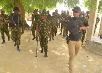 GOC 8 Division Visits Tidibale Community, Reaffirms Commitment To Strengthen Security 