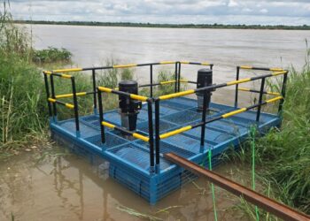 BIPC COMMENCES PHASE 1 INSTALLATION OF FIVE FLOATERS ON RIVER BENUE FOR FOOD BASKET BREWERY
