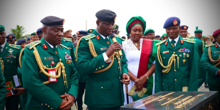 COAS Commissions Lt. Gen. Lagbaja Complex to Enhance Training, Administration, Personnel Welfare