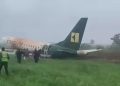 Enugu Air Aircraft Skids Off Runway At Benin Airport, 68 Passengers Evacuated Unhurt