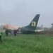 Enugu Air Aircraft Skids Off Runway At Benin Airport, 68 Passengers Evacuated Unhurt