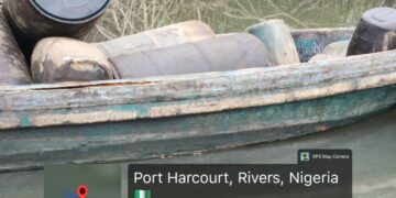 Navy Intercepts 2 Boats With 15,500 Litres of Stolen Crude, PMS in Rivers