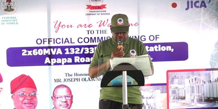 TCN COMMISSIONS UPGRADED APAPA ROAD 132/33kV TRANSMISSION SUBSTATION, LAGOS