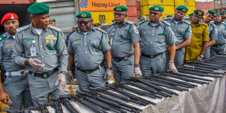 Customs Foils Major Security Threat, Seizes Over 140 Arms Components, ₦373.8M Drug Cargo