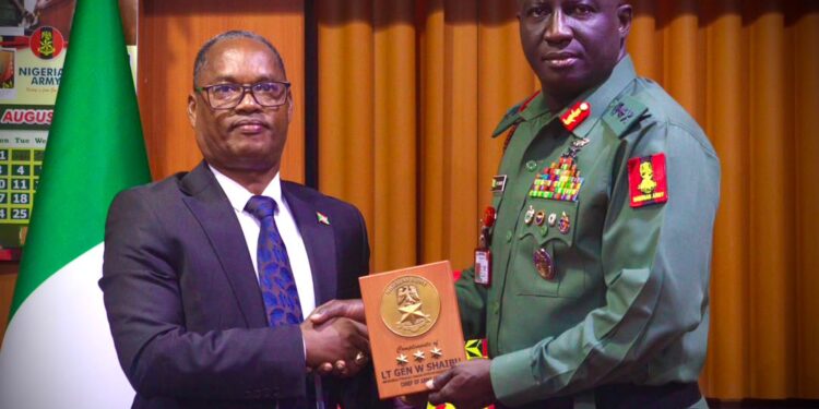COAS Hosts Burundi Ambassador, Seeks Stronger Military Cooperation