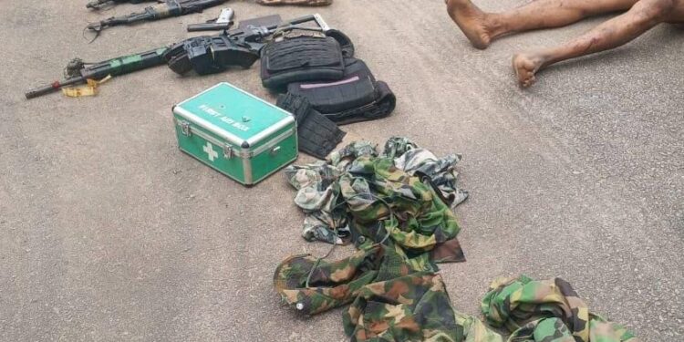 Army Nabs ‘Chiboy, Marathon, Onowu’ Over Troops’ Ambush, Recovers Ammunition, Military Gear