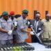 Customs Hands Over 399 Seized Pump-Action Rifles to Small Arms Centre