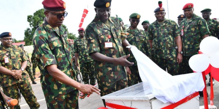 COAS Commissions New Helipad at 44 NARH Kaduna to Boost Troops’ Medical Evacuation