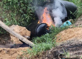 Navy Busts Illegal Fuel Dump, Seizes 87,000 Litres of AGO in Rivers