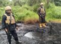 Navy Discovers 93,000 Litres of Suspected Stolen Crude in Rivers