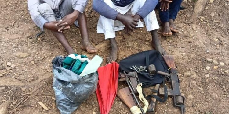 OPFY Arrest 3 Suspected Collaborators, Destroy Terrorist Enclaves in Kaduna, Katsina