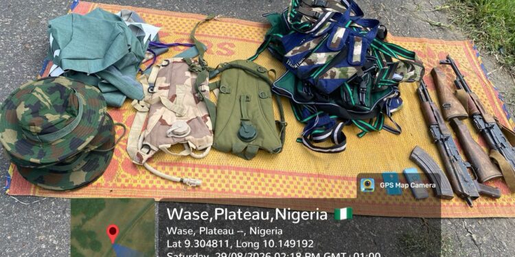 Troops Neutralise Suspected Terrorist, Recovers Arms in Plateau