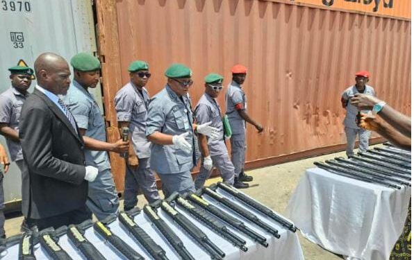 Customs Intercepts 204 Pump-Action Rifles Concealed in Turkey-Bound Container at Tin Can