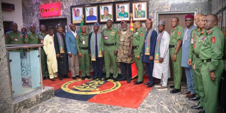 COAS Reaffirms Commitment to Troops Welfare, Donates N25m to Retired Officers’ Health Fund