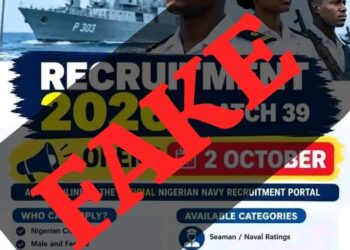 Nigerian Navy Disowns Fake 2026 Batch 39 Recruitment Notice
