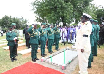 Late Major General Jakko Laid to Rest in Abuja With Full Military Honours