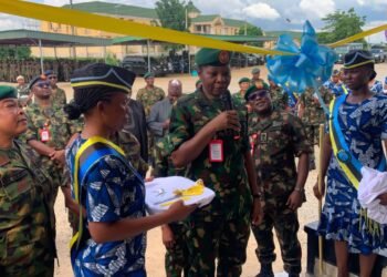 COAS Commissions Vehicles, Welfare Facility To Boost Troops Morale In Abuja