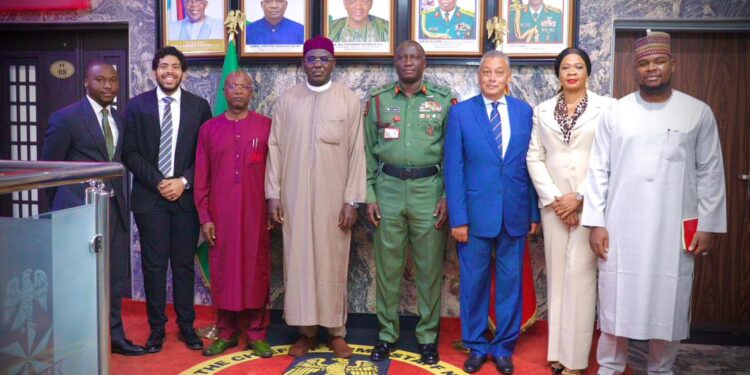 COAS Hosts Buratai – Led Delegation on Army Healthcare PPP