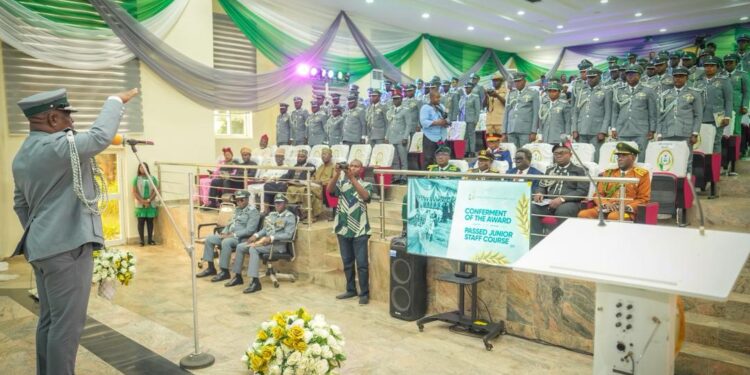 50 Customs Officers Graduate From Command And Staff College in Abuja