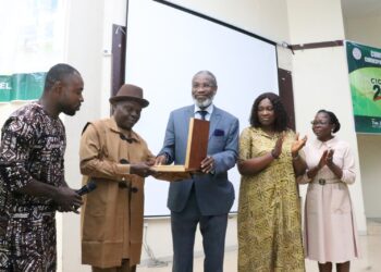 Prof. Adesugba Bags Merit Award at CICAN’s 20th Anniversary