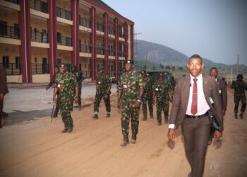Bola Tinubu Barracks Phase II: COAS Inspects Project, Harps on Quality, Timely Delivery