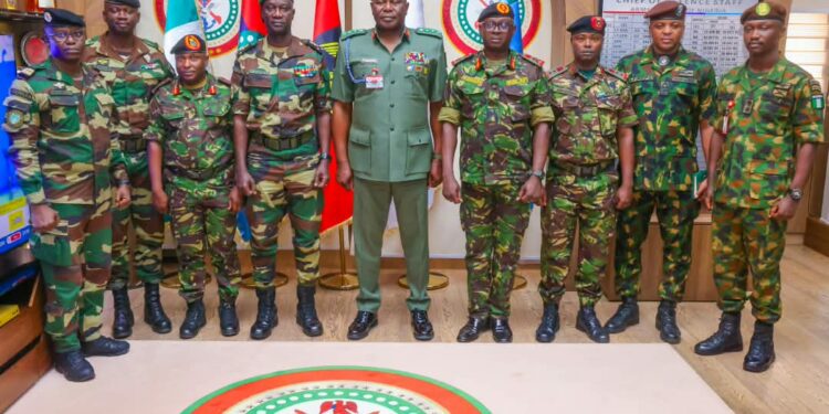 ECOWAS Defence Chiefs Leadership Pays Courtesy Visit To CDS Oluyede