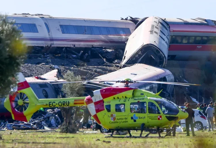 64 people Feared Dead as High-speed Train Crashes in Spain  