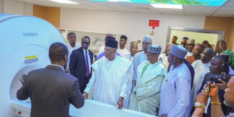 Zulum Delivers Kashim Ibrahim University Teaching Hospital, As Shettima Commissions Projects in Borno