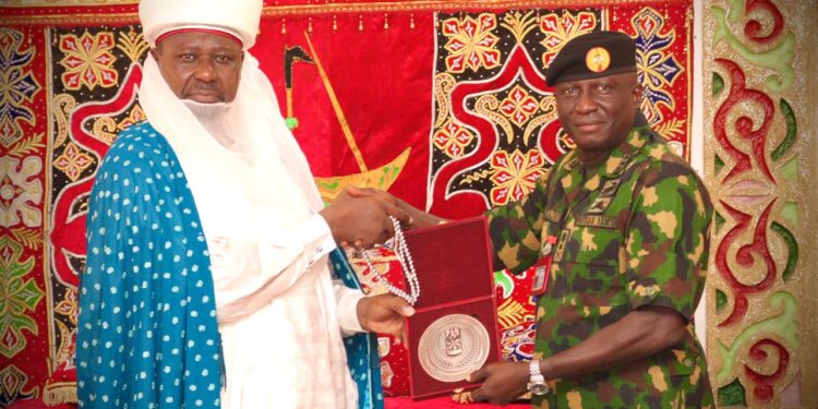 COAS Pays Homage To Andoma Of Doma, Harps On Military-Civil Collaboration