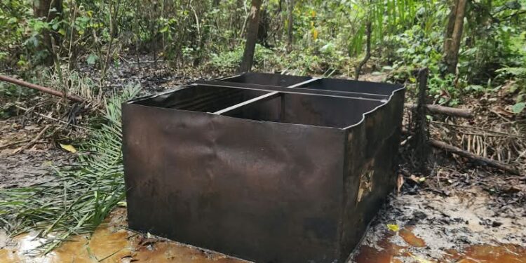 Navy Uncovers 98,000 Litres Of Stolen Crude, Illegal AGO In Rivers